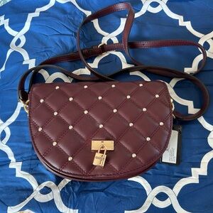 Guess Bordeaux Quilted Crossbody Bag